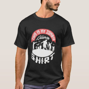 T-shirt C'est mon zombie qui tue Halloween Fan Halloween