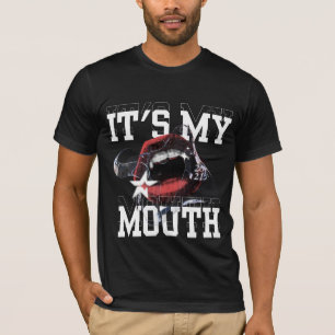 T-shirt C'est My Mouth Bold Graphic Tee