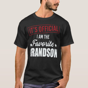 T-shirt C'est officiel, je suis la mère de mon petit-fils 