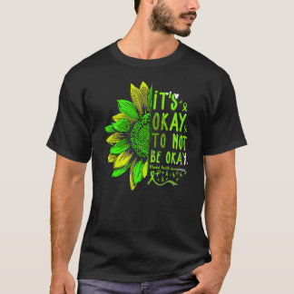 T-shirt C'Est Ok De Ne Pas Être D'Accord Sunflower Santé M