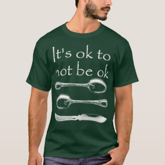 T-shirt C'est ok de ne pas être ok noir