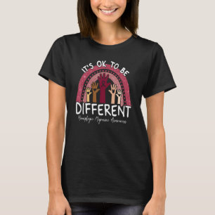T-shirt C'est Ok D'être Différent Hémiplegique Migraine Aw