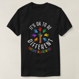 T-shirt C'est Ok D'être Différent, Sensibilisation à l'Aut