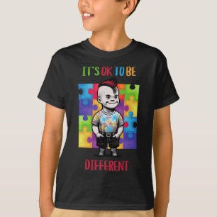 T-shirt C'Est Ok D'Être Une Autre Sensibilisation sur l'au