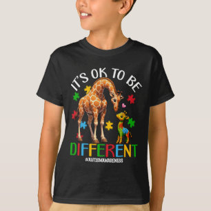 T-shirt C'Est Ok D'Être Une Sensibilisation sur l'autisme