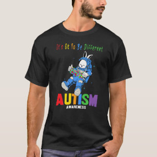 T-shirt C'est Ok Pour Être Différent Autism Awareness Astr
