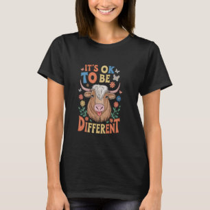 T-shirt C'est Ok Pour Être Différent Autism Awareness High