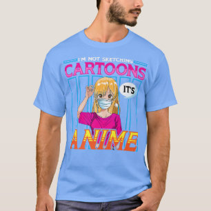 T-shirt C'est pas dessiner des dessins animés, c'est Anime