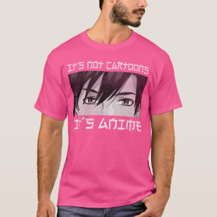T-shirt C'est pas dessins animés c'est un garçon anime ama