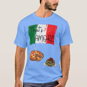 T-shirt C'Est Plus Pizza Pasta Lover Italien Nourriture It