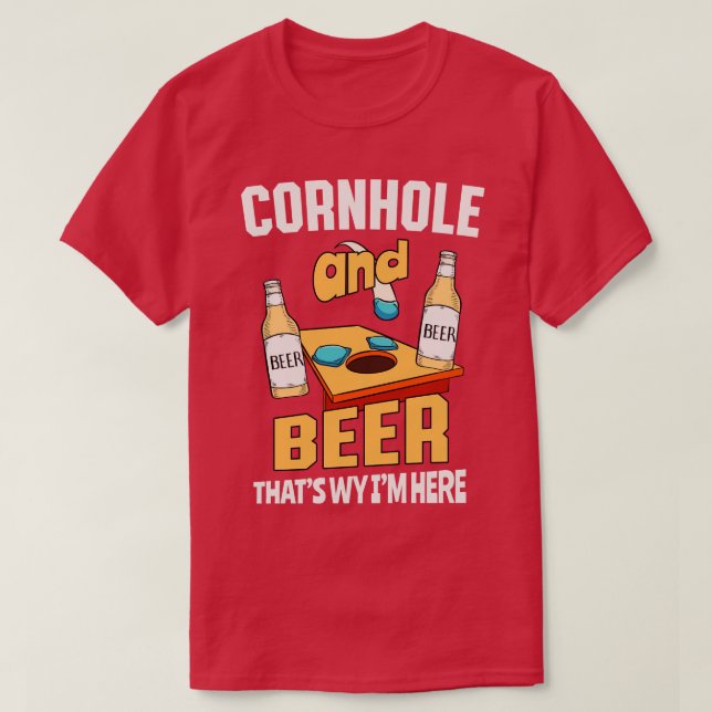 T-shirt C'Est Pour Ça Que Je Suis Ici. (Design devant)