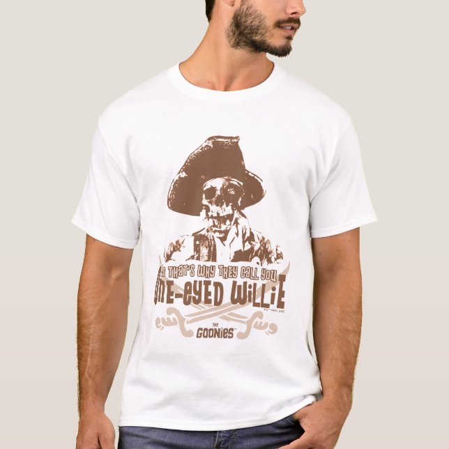 T-shirt "C'est pour ça qu'ils t'appellent One-Eyed Willie" (Devant)