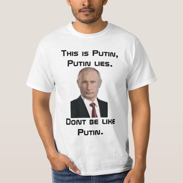 T-shirt C'est Poutine (Devant)