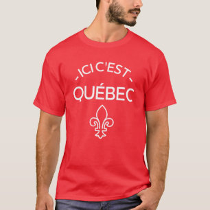 T-shirt C'est Québec, les amis