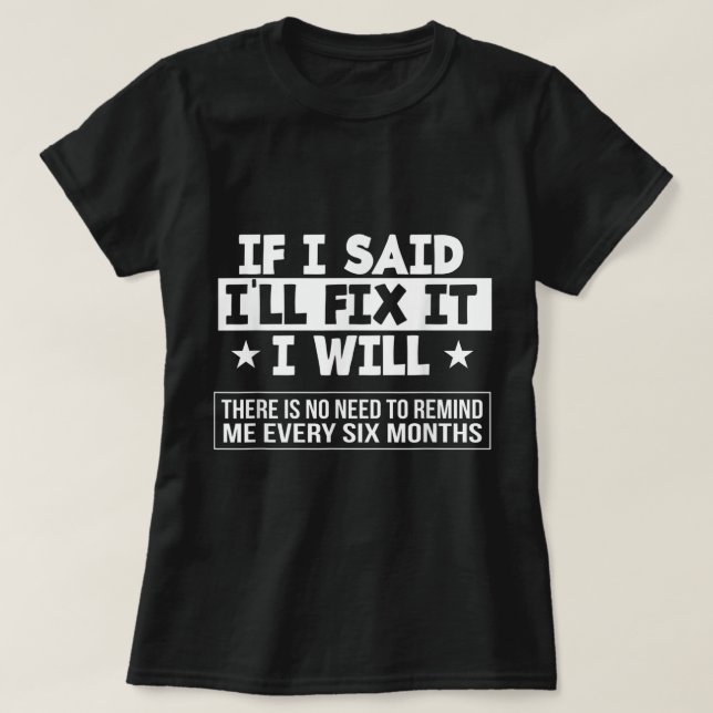 T-shirt C'est sur le point de tomber la plaisanterie Drôle (Design devant)