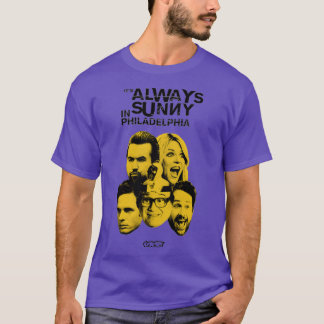 T-shirt C'Est Toujours À Philadelphie Ensoleillé Mignonne 
