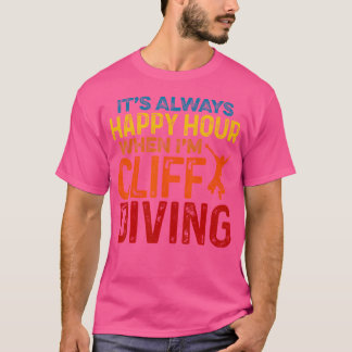 T-shirt C'Est Toujours Heureux De L'Heure Quand Je Suis De