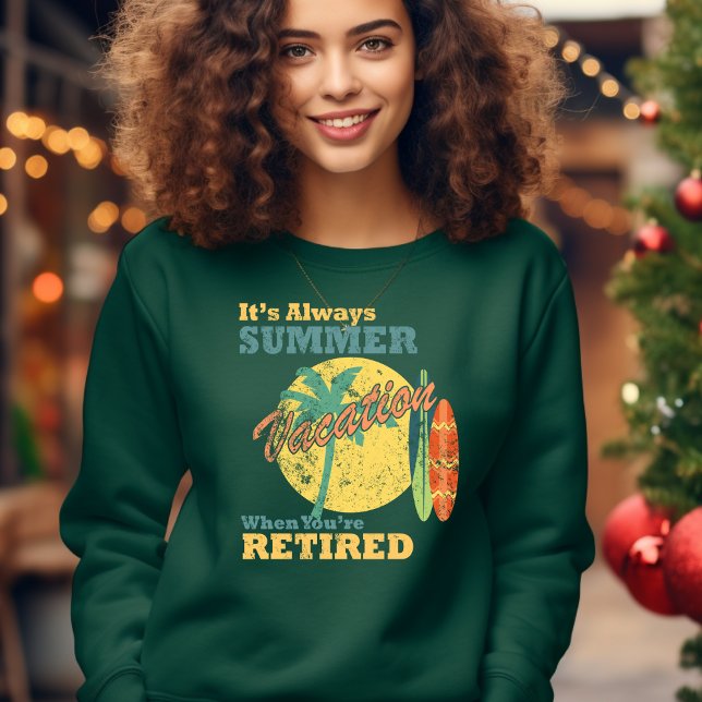 T-shirt C'est toujours vacances d'été (Créateur téléchargé)