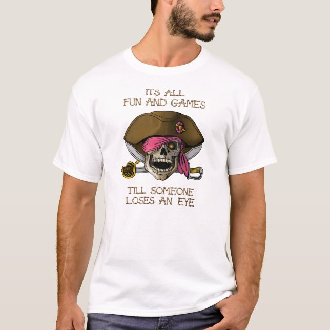 T-shirt C'est tous les amusement et jeux (Devant)