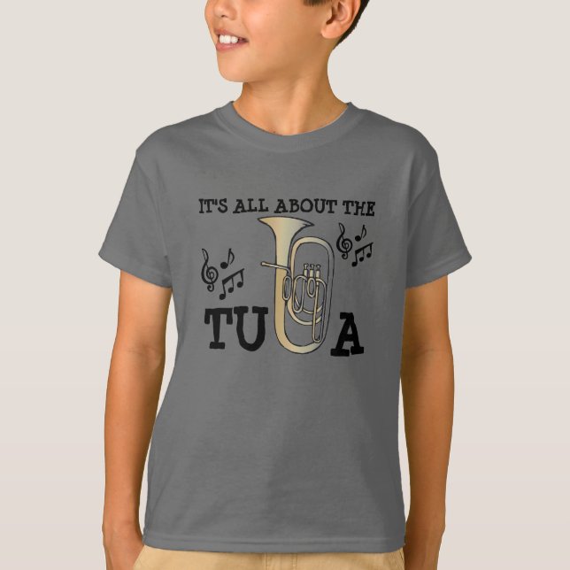 T-shirt C'est tout sur le Tuba (Devant)
