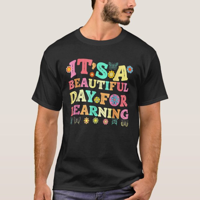 T-shirt C'Est Un Beau Jour Pour Reprendre Le Gi De L'École (Devant)
