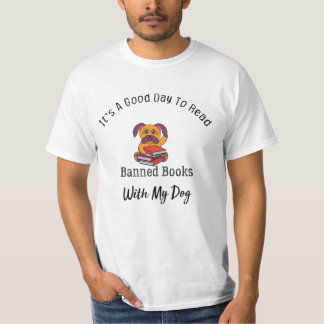 T-shirt C'est un bon jour pour lire des livres interdits, 