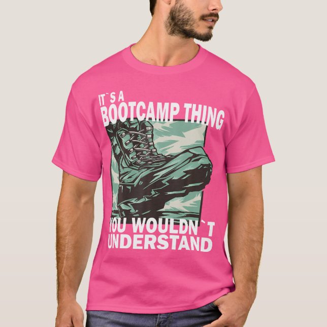 T-shirt C'Est Un Bootcamp Que Vous Ne Comprendriez Pas Boo (Devant)