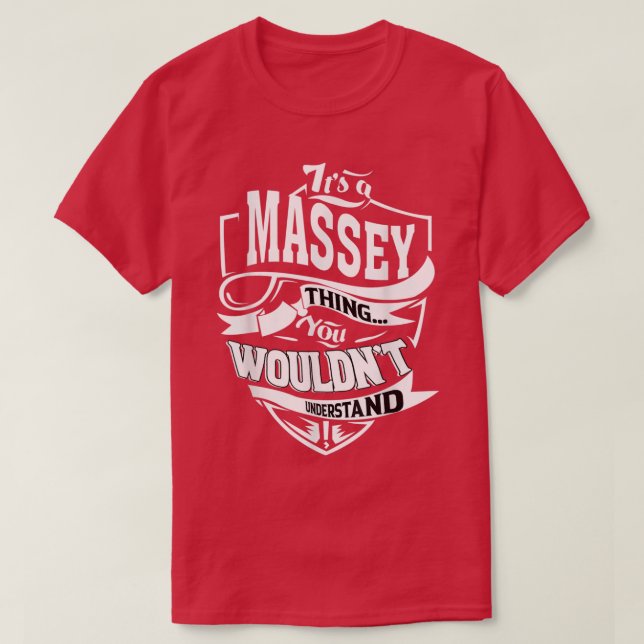 T-shirt C'est un cadeau de choses de MASSEY (Design devant)