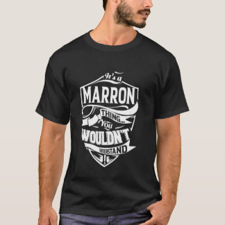 T-shirt C'est un cadeau MARRON