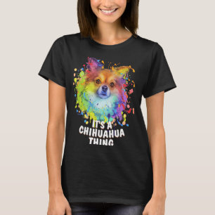 T-shirt C'est un Chihuahua qui reproduit Chiwa Humour chio