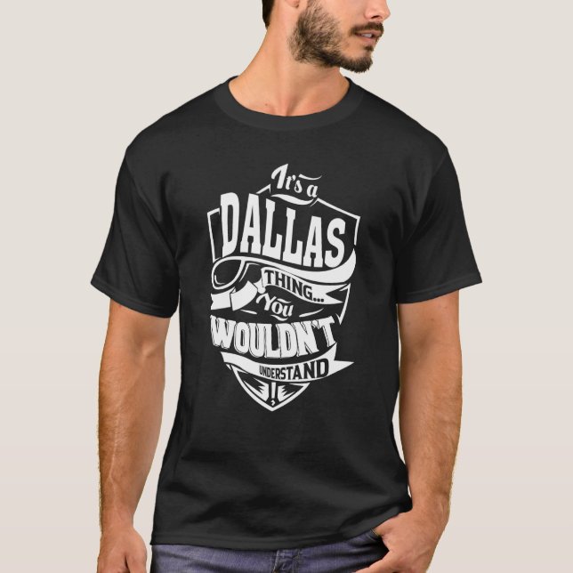 T-shirt C'est un DALLAS (Devant)
