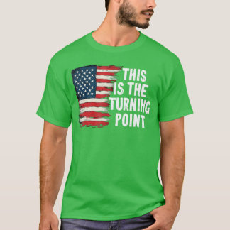 T-shirt C'est un drapeau américain Pointee isheurning pour