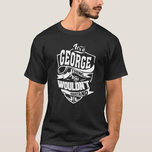 T-shirt C'est un George Thing (Devant)