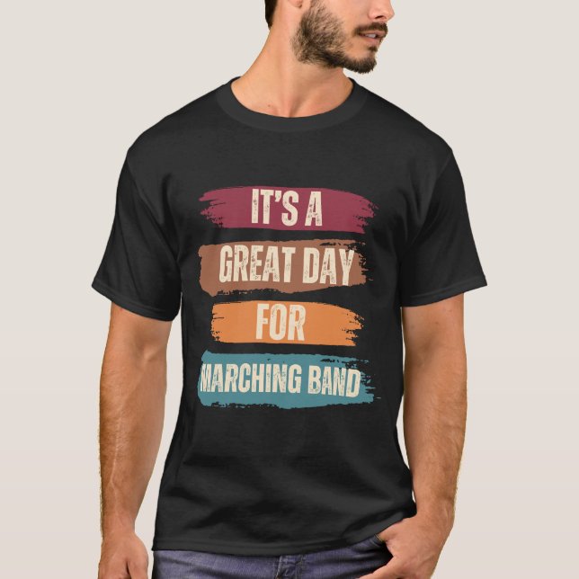 T-shirt C'est un grand jour pour Marching Band (Devant)