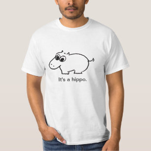 T-shirt C'est un hippopotame - V1