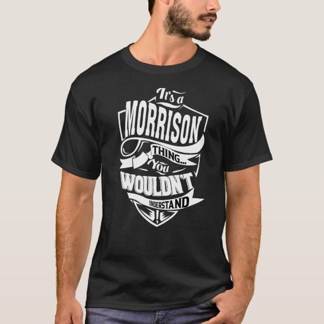 T-shirt C'est un morrison (Devant)
