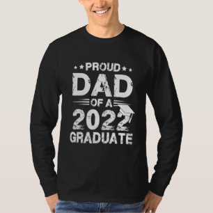 T-shirt C'Est Un Père Fière D'Un Diplômé De 2022 Senior 22