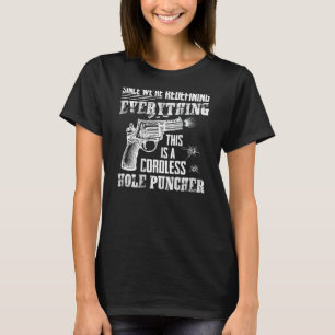 T-shirt C'est un pointeur de trou sans fil que nous redéfi