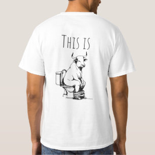 T-shirt C'est un taureau
