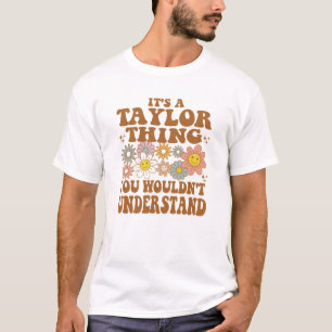 T-shirt C'est un Taylor que tu ne comprendrais pas Retro