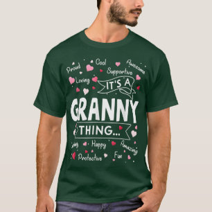 T-shirt C'est un truc de grand-mère amusant de dire mignon