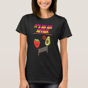 T-shirt C'est un volley-ball aérien qui dit :