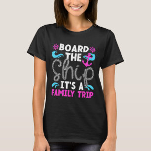 T-shirt C'est un voyage de croisière en famille Vac 2025