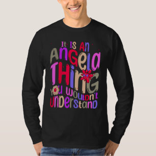 T-shirt C'est une affaire d'Angela que vous ne comprendrie