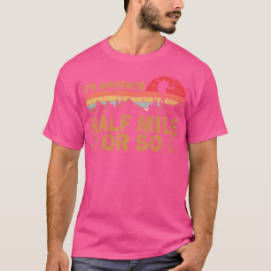 T-shirt C'Est Une Autre Randonnée Vintage Rétro De 800 Mèt