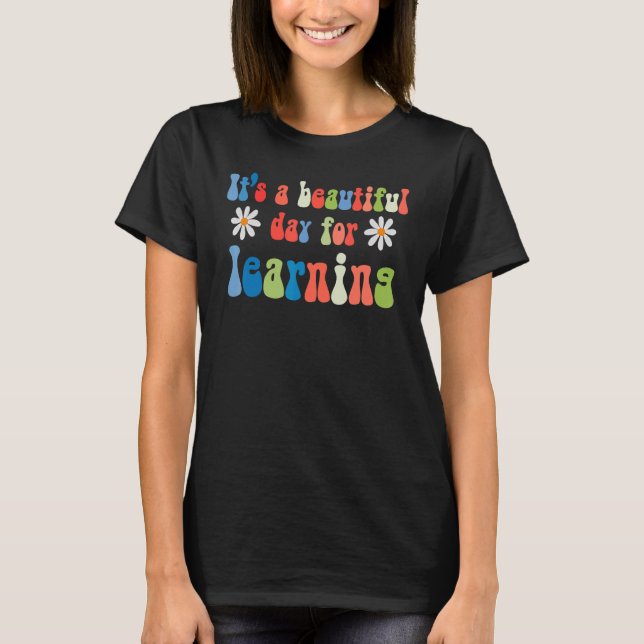 T-shirt C'est une belle journée pour apprendre Retro Ensei (Devant)