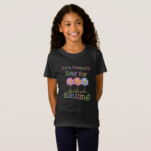 T-Shirt C'est une belle journée pour le Graphisme souriant
