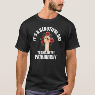 T-shirt C'est une belle journée pour masquer les femmes du