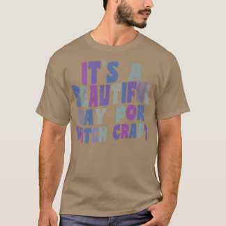 T-shirt C'est une belle journée pour Witchcraft Retro Witc