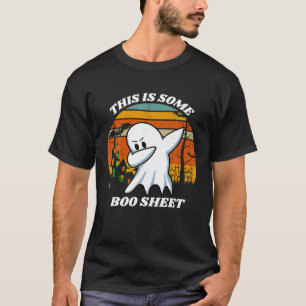 T-shirt C'Est Une Boite Feuille Ghost Retro Dabbing Dabbin